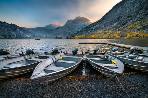 Boats in Fall